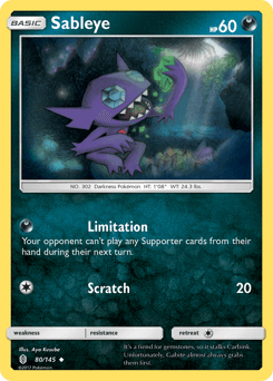 Sableye 80/145 — Guardians Rising