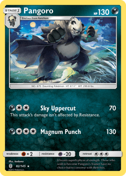 Pangoro 82/145 — Guardians Rising