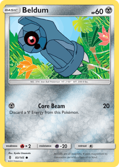 Beldum 83/145 — Guardians Rising