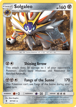 Solgaleo 87/145 — Guardians Rising