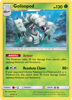 Golisopod 9/145 — Guardians Rising