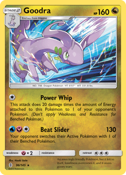 Goodra 96/145 — Guardians Rising