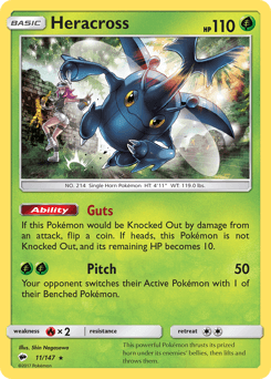 Heracross 11/147 — Burning Shadows
