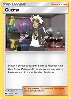 Guzma 115/147 — Burning Shadows