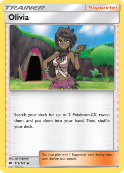 Olivia 119/147 — Burning Shadows
