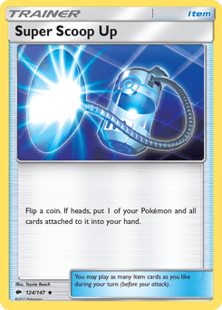 Super Scoop Up 124/147 — Burning Shadows
