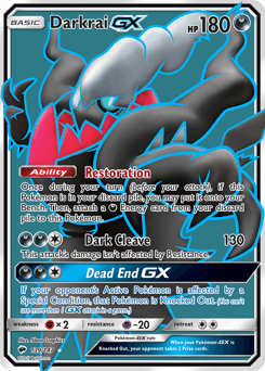 Darkrai-GX 139/147 — Burning Shadows