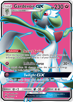 Gardevoir-GX 140/147 — Burning Shadows