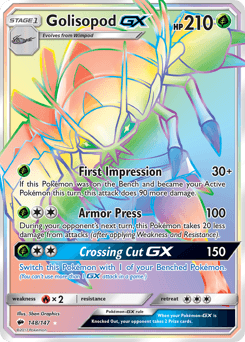 Golisopod-GX 148/147 — Burning Shadows