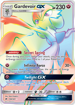 Gardevoir-GX 159/147 — Burning Shadows