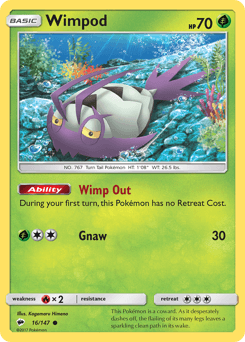 Wimpod 16/147 — Burning Shadows