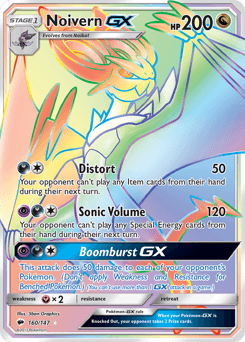 Noivern-GX 160/147 — Burning Shadows