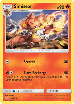 Simisear 23/147 — Burning Shadows