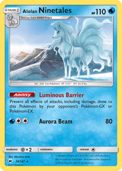 Alolan Ninetales 28/147 — Burning Shadows
