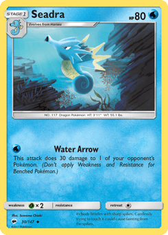 Seadra 30/147 — Burning Shadows