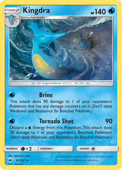 Kingdra 31/147 — Burning Shadows