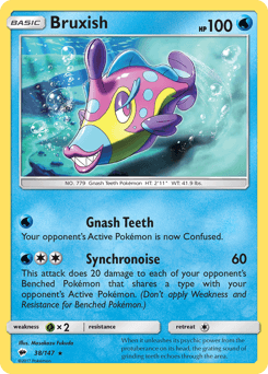Bruxish 38/147 — Burning Shadows
