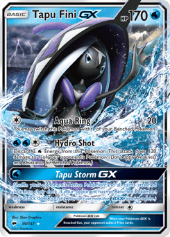 Tapu Fini-GX 39/147 — Burning Shadows