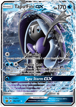Tapu Fini-GX 39a/147 — Burning Shadows