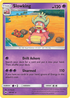 Slowking 48/147 — Burning Shadows