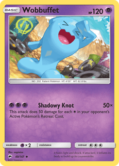 Wobbuffet 49/147 — Burning Shadows