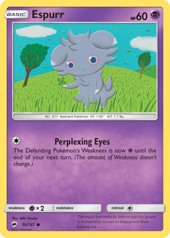 Espurr 59/147 — Burning Shadows