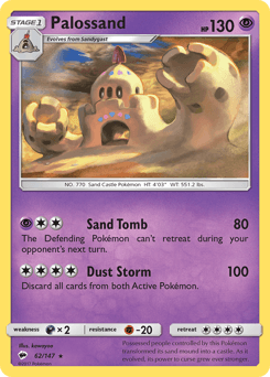 Palossand 62/147 — Burning Shadows