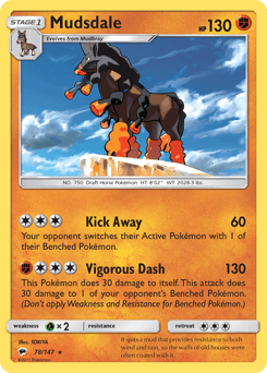 Mudsdale 78/147 — Burning Shadows