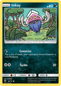 Inkay 89/147 — Burning Shadows