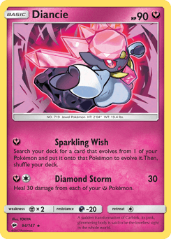 Diancie 94/147 — Burning Shadows
