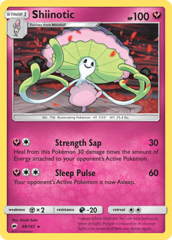 Shiinotic 98/147 — Burning Shadows