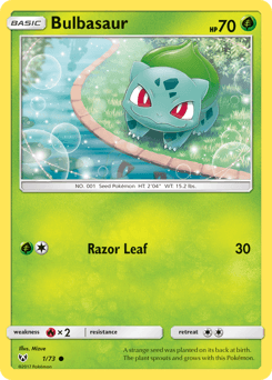 Bulbasaur 1/73 — Shining Legends