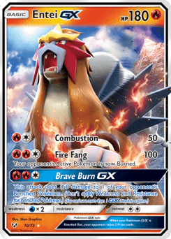 Entei-GX 10/73 — Shining Legends