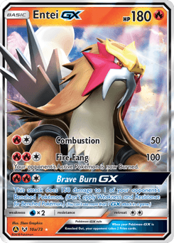 Entei-GX 10a/73 — Shining Legends