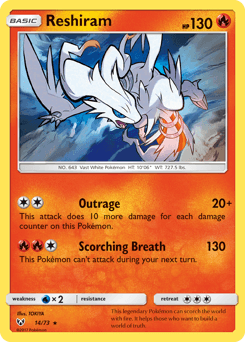 Reshiram 14/73 — Shining Legends