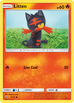 Litten 15/73 — Shining Legends