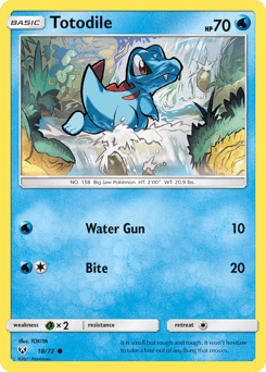 Totodile 18/73 — Shining Legends