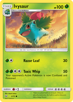 Ivysaur 2/73 — Shining Legends