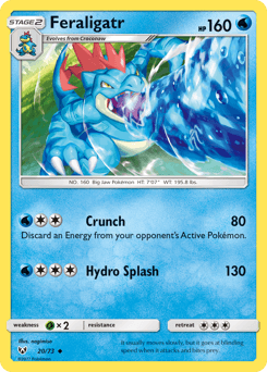 Feraligatr 20/73 — Shining Legends