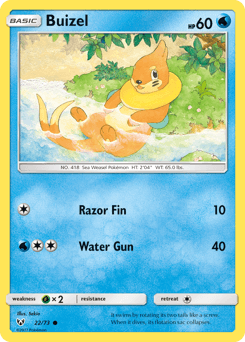 Buizel 22/73 — Shining Legends