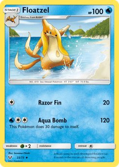Floatzel 23/73 — Shining Legends