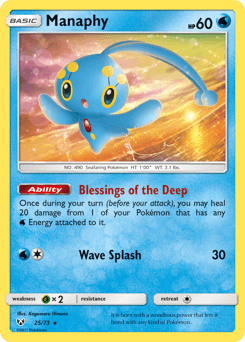 Manaphy 25/73 — Shining Legends