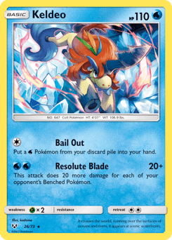 Keldeo 26/73 — Shining Legends