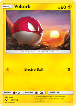Voltorb 30/73 — Shining Legends