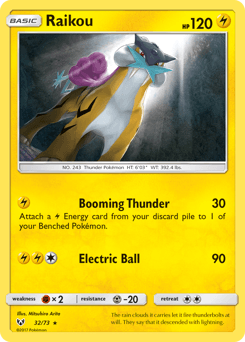Raikou 32/73 — Shining Legends
