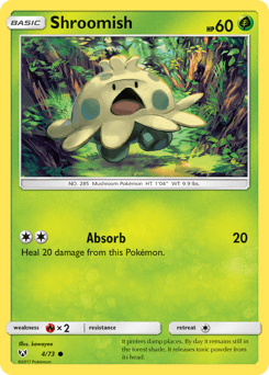 Shroomish 4/73 — Shining Legends