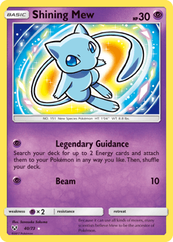 Shining Mew 40/73 — Shining Legends