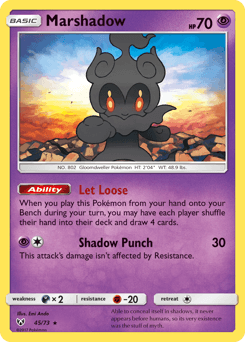 Marshadow 45/73 — Shining Legends