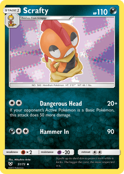 Scrafty 51/73 — Shining Legends