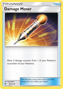 Damage Mover 58/73 — Shining Legends